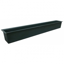 Squared conic tray