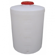 Cylindrical closed container with screw-lid